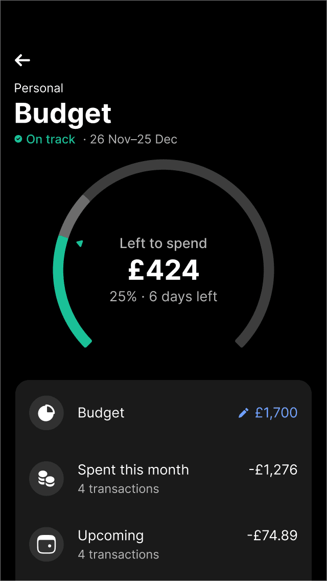Budget tracker